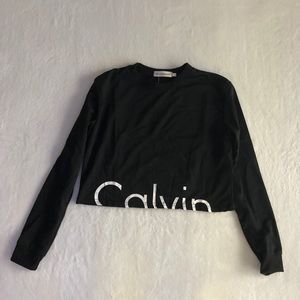 Crop “Calvin Klein” shirt
